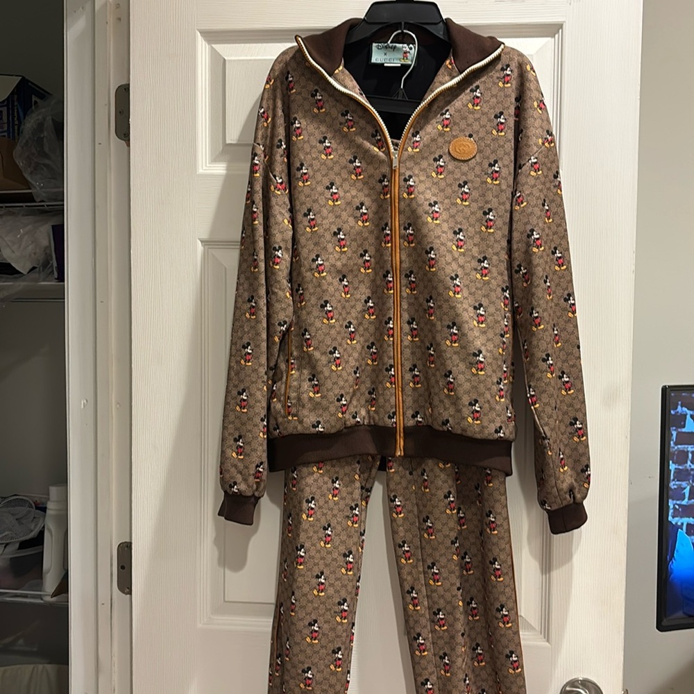 Disney X Gucci tracksuit authentic